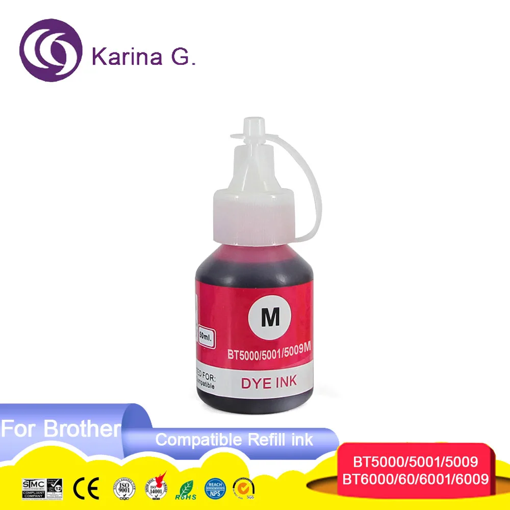 BTD60 BTD60BK BT6001BK BT6000 BT5000 BT6000BK Compatible Bottle Water Based Refi