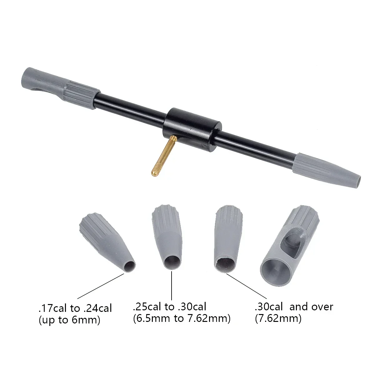 Tactical Gun Bore Guide Cleaning Rifle Brush Clean Kit rifle cleaning kit 8Pcs .17Cal .22Cal .30Cal Universal Hunting Cleaner