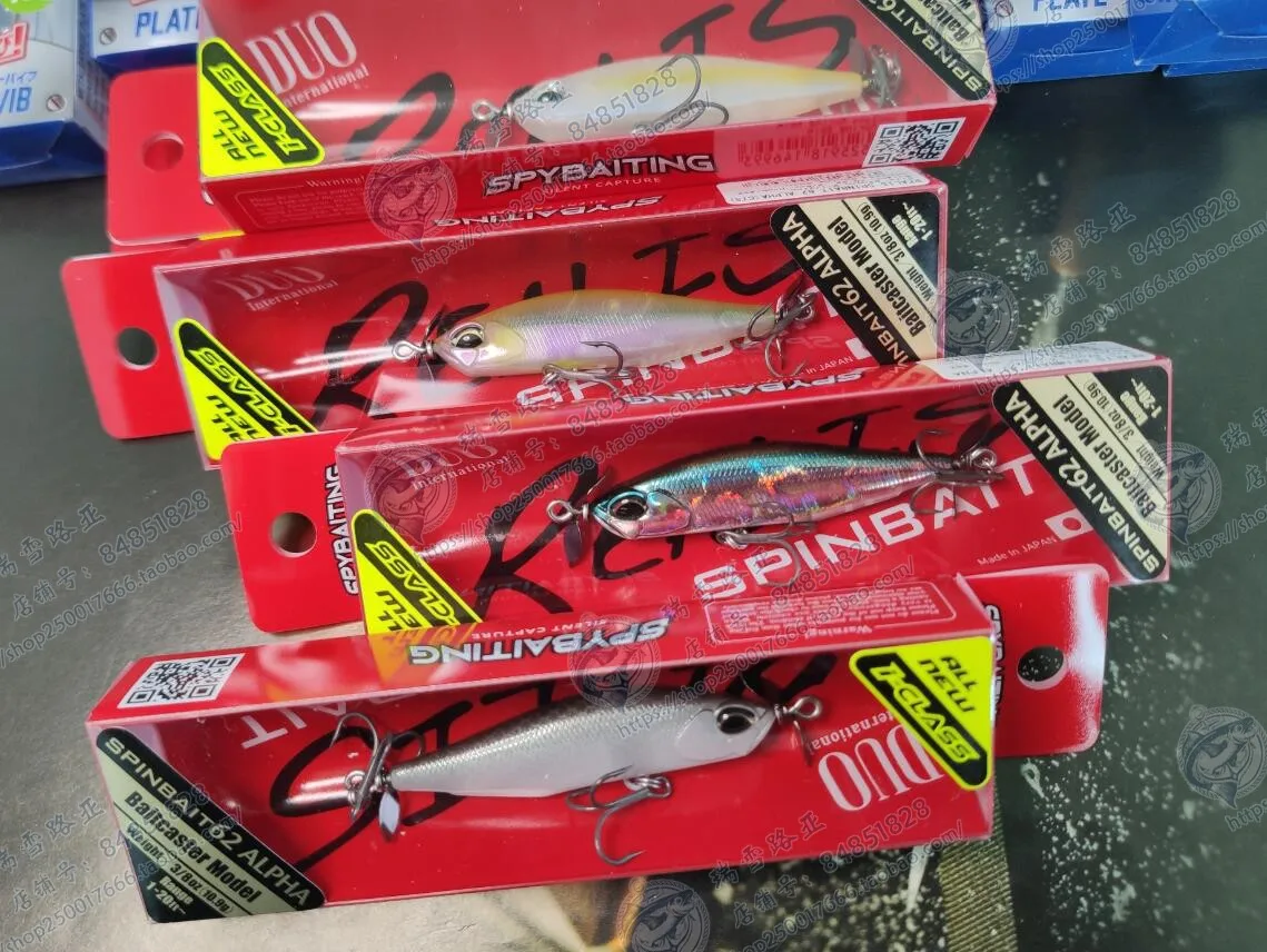 

Japan DUO Realis Spinbait62 Spy Bait 10.9g Submerged Pencil Perch Pouting Mandarin Fish Bait