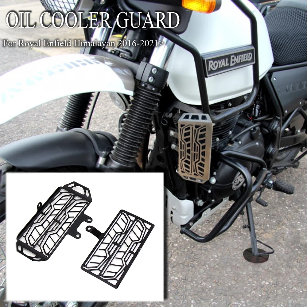 

Крышка радиатора для мотоцикла Royal Enfield, подходит для гималайских мотоциклов 2021-2016, защитная крышка масляного радиатора 2020 2019 2018 2017