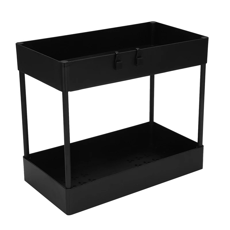 Under Sink Organizer Under Bathroom Sink Storage 2 Tier Organizer Bath