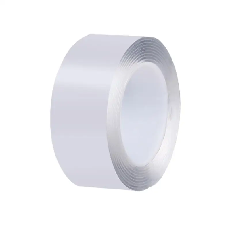 2-10M Double Sided Adhesive Tape Heavy Duty Transparent Washable  Ultra-strong Two Sided Mounting Tape Strips for Decoration