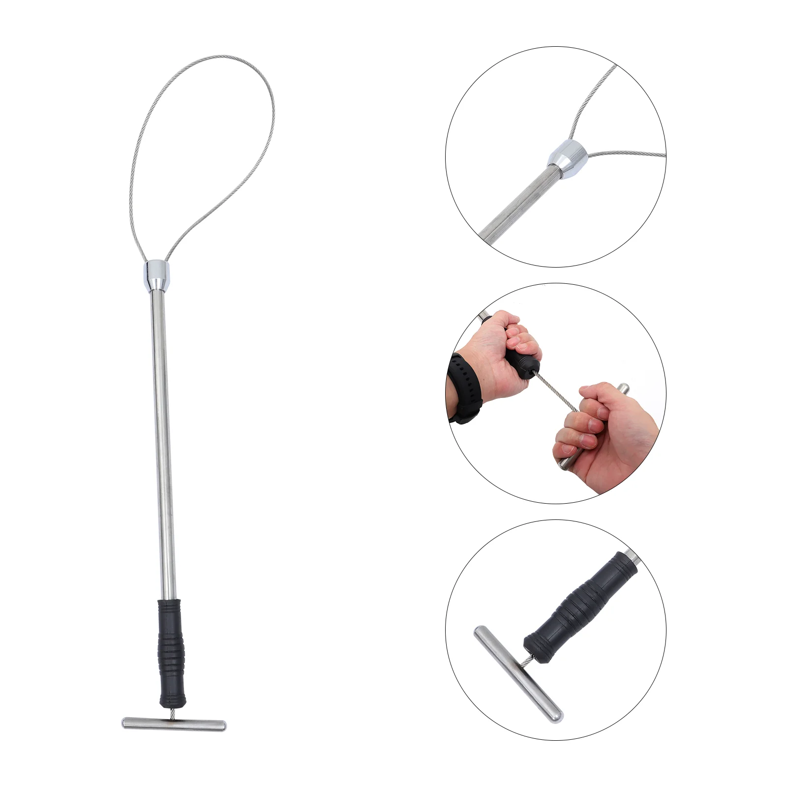

Pig Set Animal Holder Snare Trap Farming Equipment Catcher Stainless Steel Metal Accessories