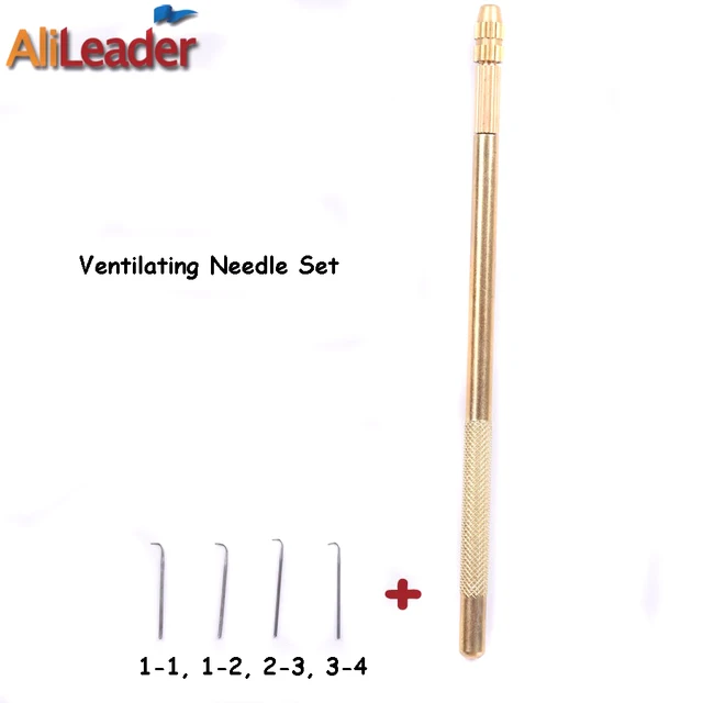 Alileader Ventilating Needle For Wig Making 1pcs Ventilating Lace Wigs  Holder With 3 Pcs Pins Black Rustproof Packaging - Hook Needle - AliExpress