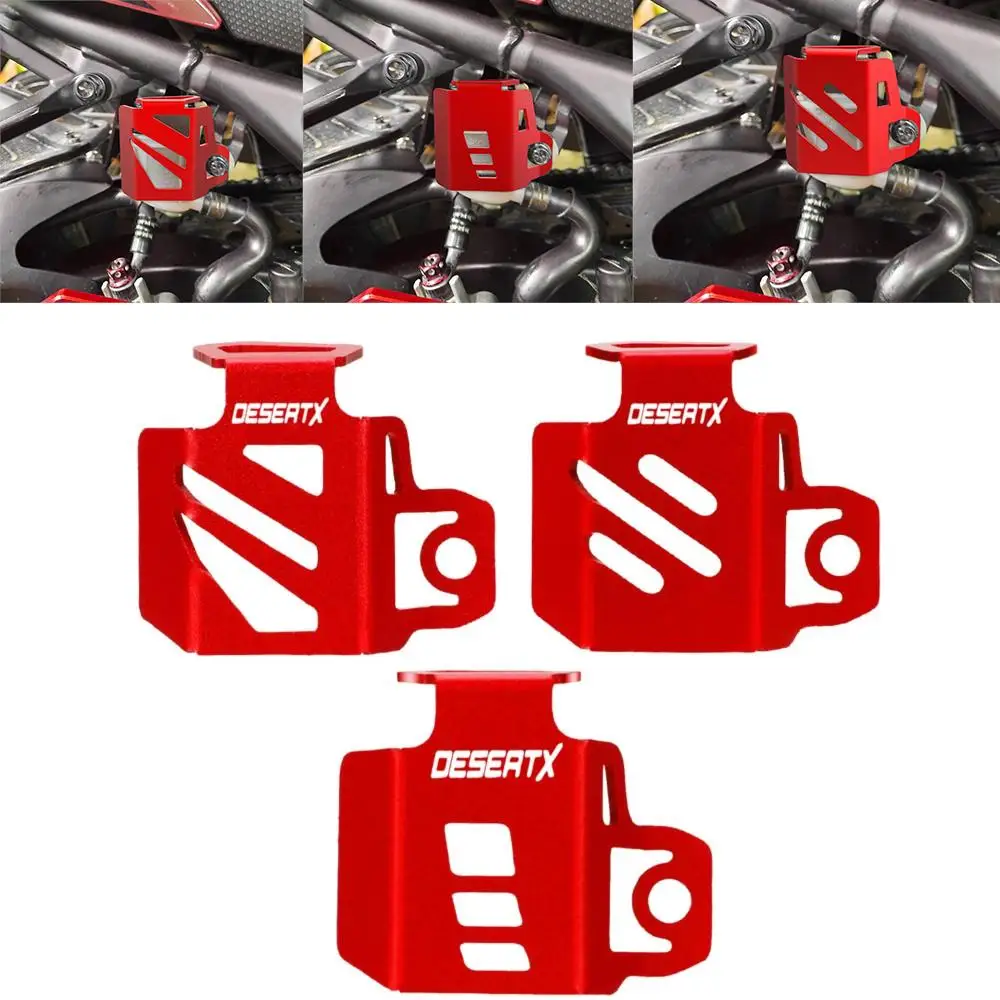 

For Ducati Desert X DesertX 2021-2023 Monster 696 821 2016-2024 Rear Brake Fluid Tank Reservoir Cover Protector Oil Cup Guard