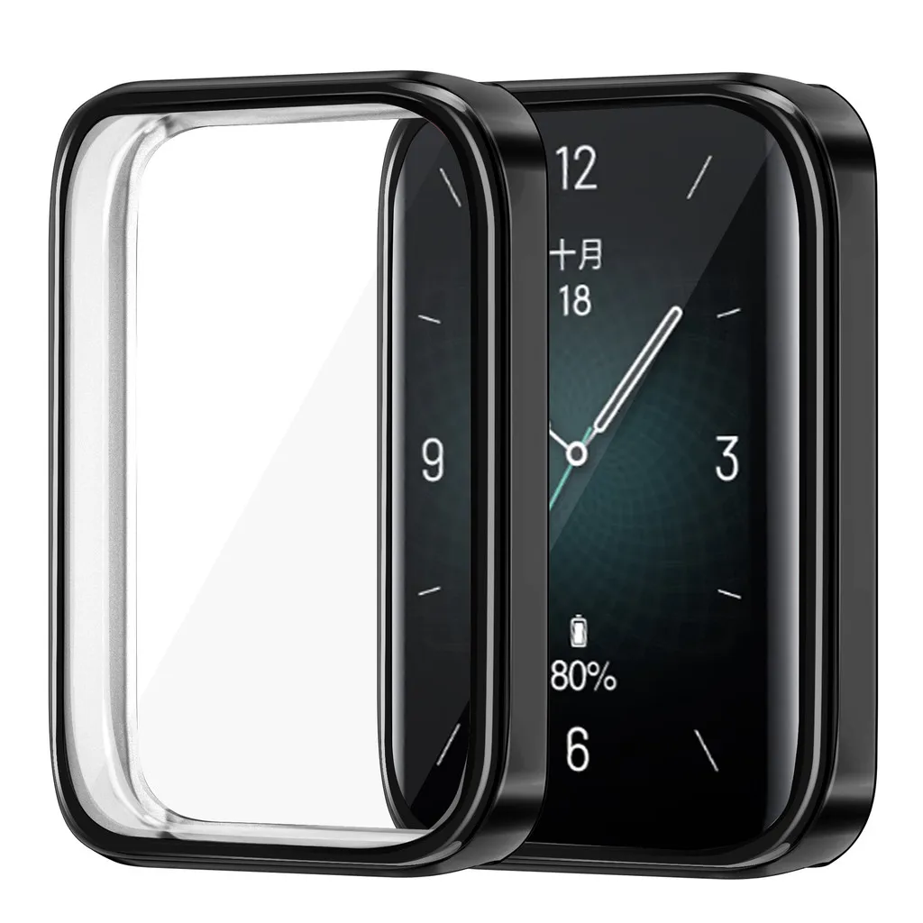 Shiny Slim Full-Cover Soft TPU Protective Case
