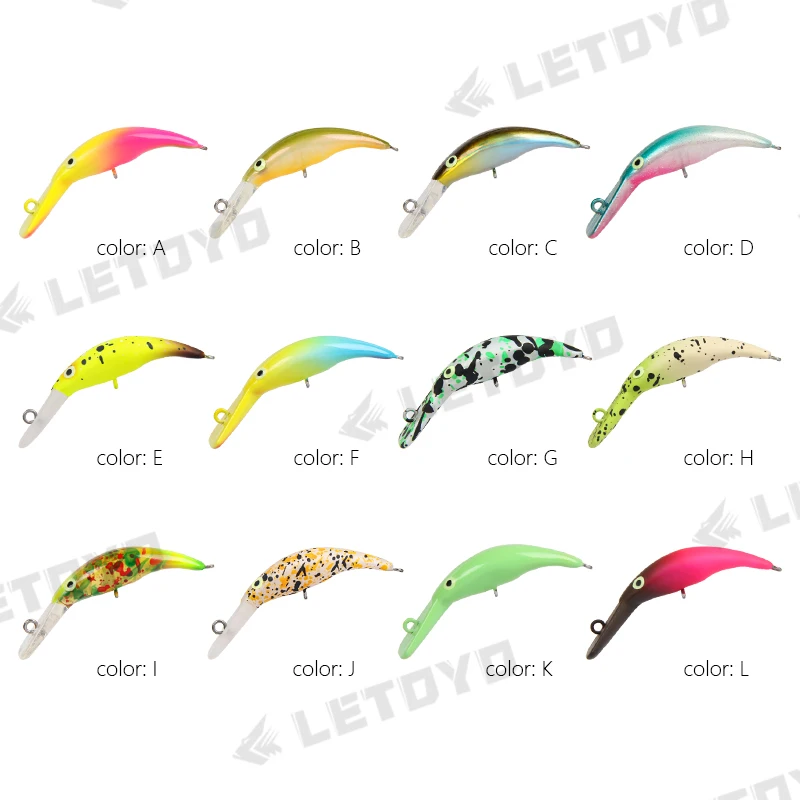 LETOYO Mini Sinking Minnow 38mm 2.3g Slim Crankbait Fishing Lure Micro Artificial Bait Wobblers For Trout Salmon Stream Fishing