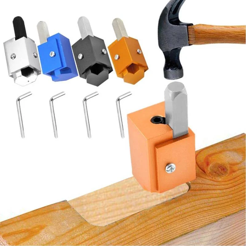 Woodworking Square Right Angle Punch Chisel Wood Carving Corner Chisel Hinge Woodworking Tools