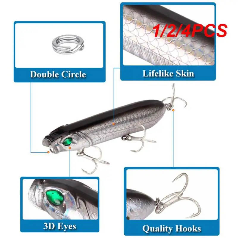 

1/2/4 шт., рыболовная искусственная приманка 110 мм