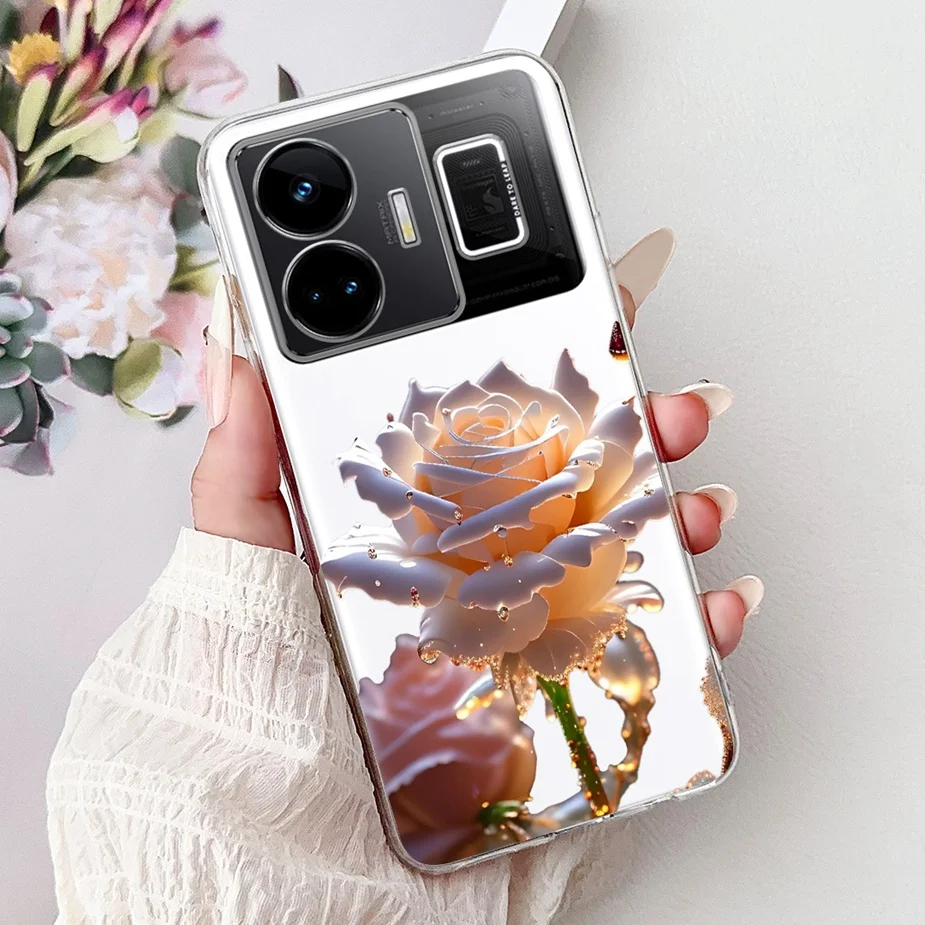 Luxury Painted Soft Silicone Phone Case Cover - Elegantly Crafted Protective s