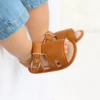 Soft Open Toe Sandals For Baby Boys, Newborn Infant 0-1 Years Old Comfortable Breathable Non Slip Sandals With Hook And Loop Fas 5