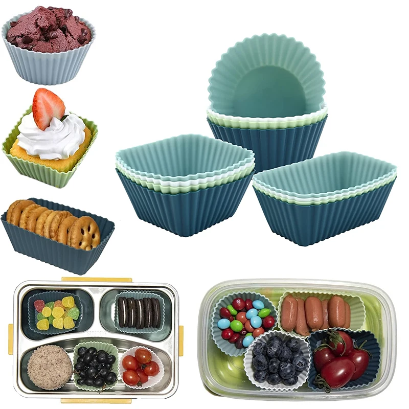 Cartoon Donut Leakproof Bento Lunch Box with Utensils and 3 Compartments