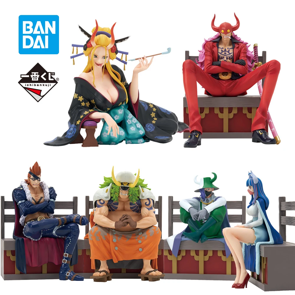 

In Stock Banpresto Ichiban Kuji One Piece Hyakujuu Kaizokudan~Tobiroppo~Black Maria Ulti Sasaki Page One Anime Figure Model Toys