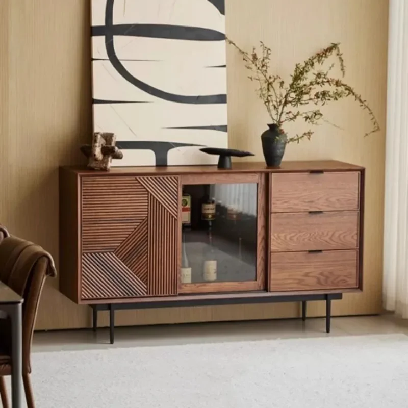 House Ladder Sideboard et Cabinet Kitchen Dining Room Sideboards Storage & Organization Showcase Alacena Accent Dresser LT