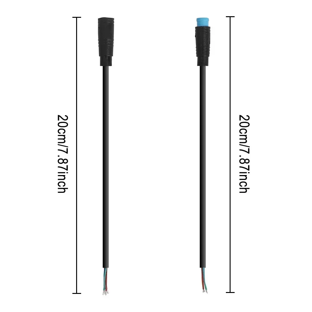 Electric Scooter & E-bike Wiring Plug - Male/Female Connector for Brake & Sensor Cables