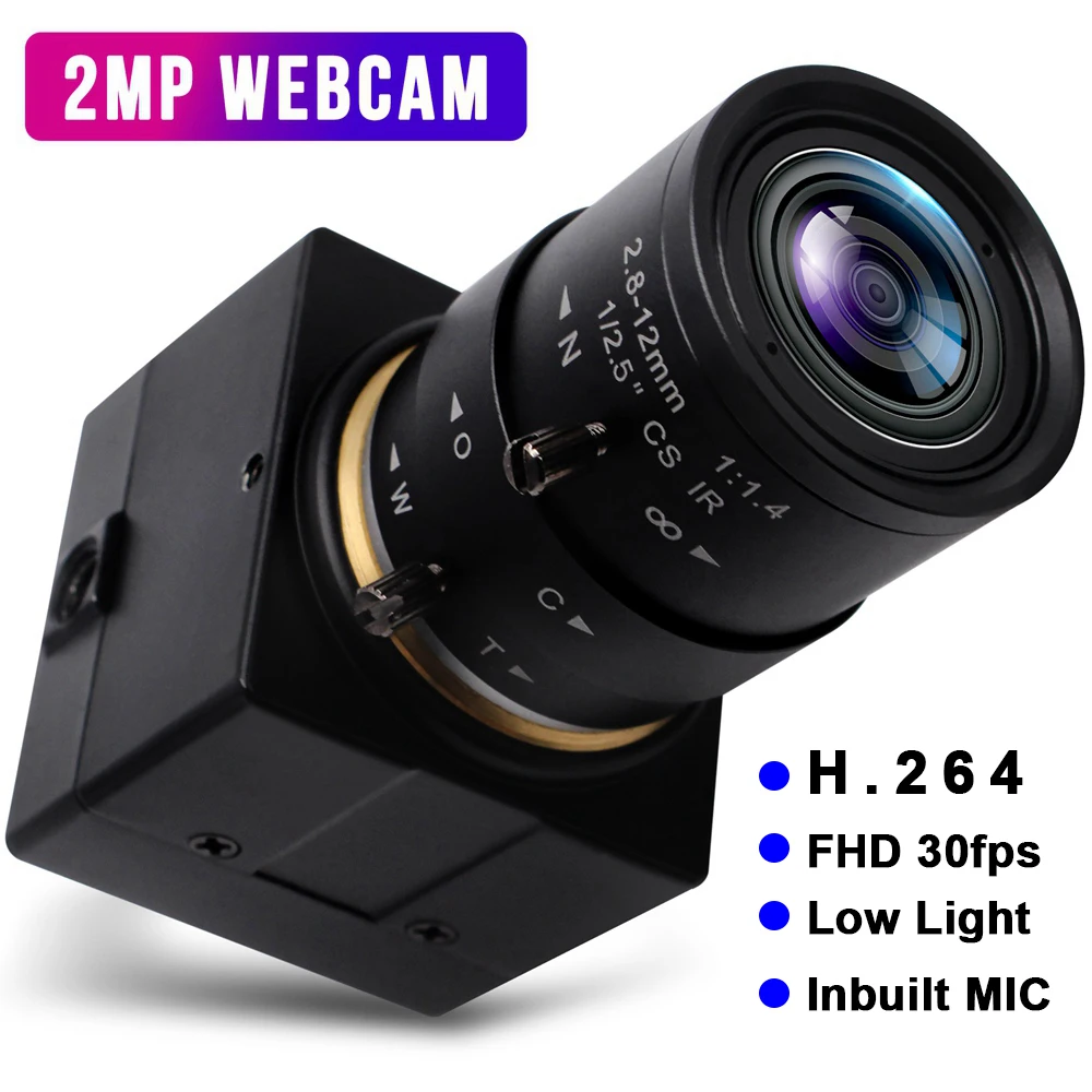 ELP ウルトラHD 4K WEBカメラ バリフォーカル Amazon.co.jp: ELP ウルトラHD 4K WEBカメラ バリフォーカル HD 5-50mm