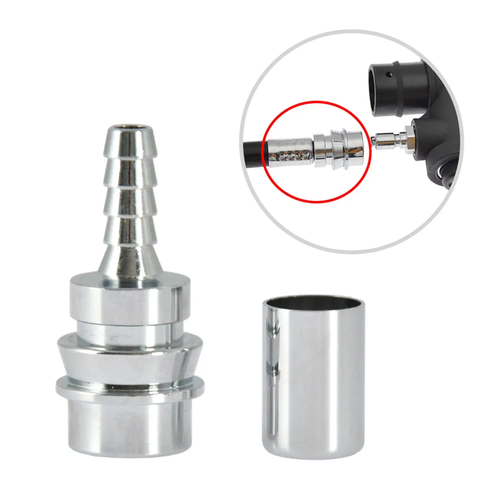 

Scuba Diving Regulator BCD Low Pressure Hose Quick Disconnect Adapter Connection Power Inflator Diving Accessories