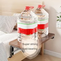 Table de chevet pliable, étagère de rangement, petite armoire latérale pour la maison, table de chevet pour la chambre à coucher, table de chevet 4
