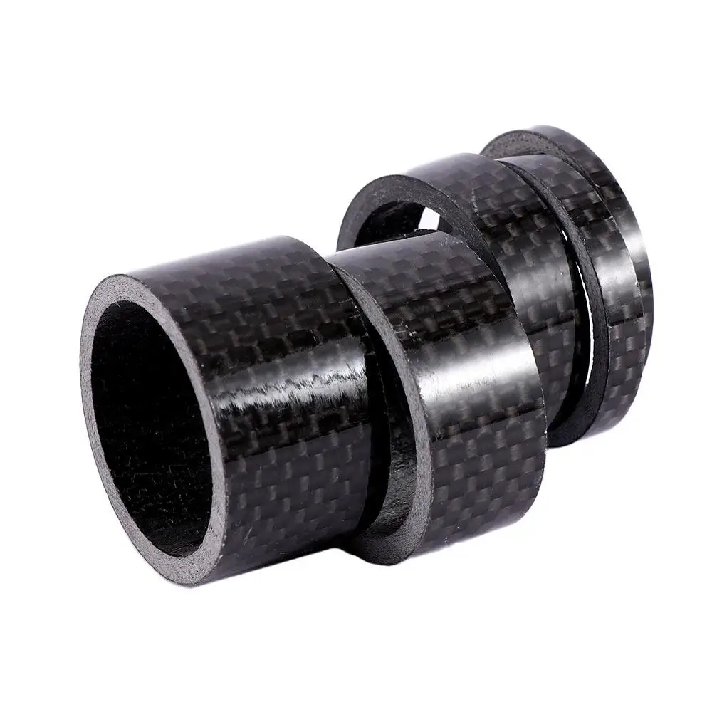 Bike Accessories 28.6mm Carbon Fiber 1-1/8" Handle Bar Bicycle Headset Spacer Headset ring Spacing Pad Washer