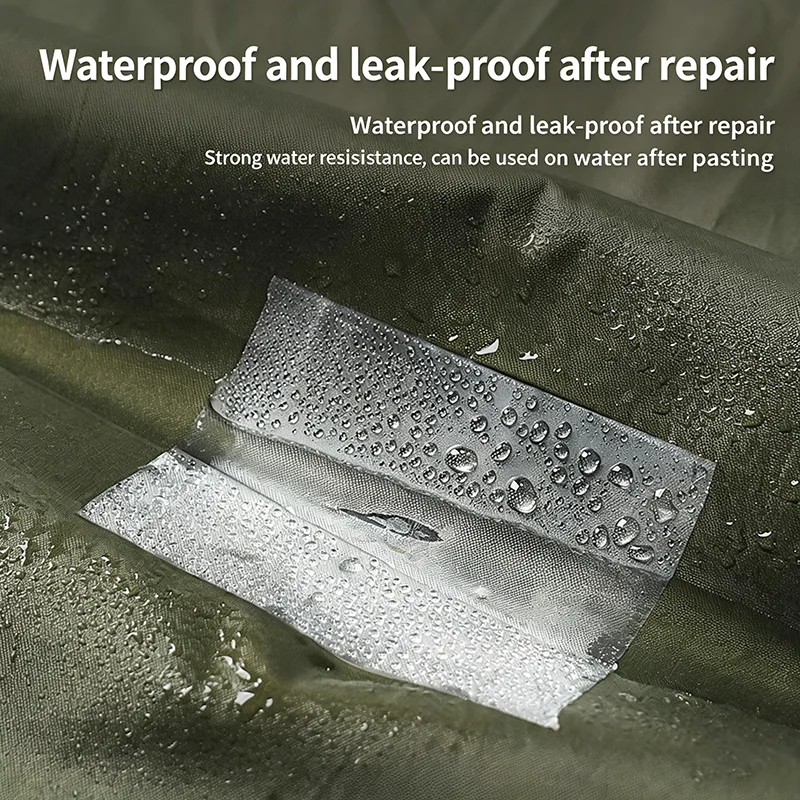 Waterproof Transparent Repair Patch Tape for Outdoor Gear and Leaks