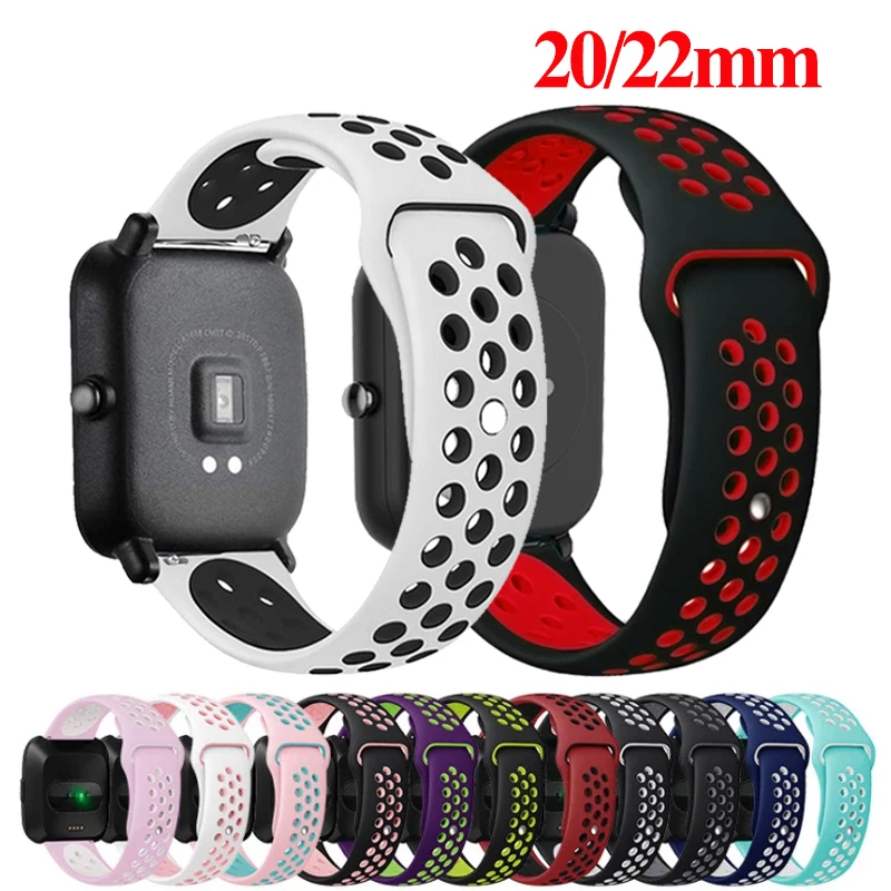 BraceletdesportensiliconepourAmazfitBipbraceletGalaxyWatch3