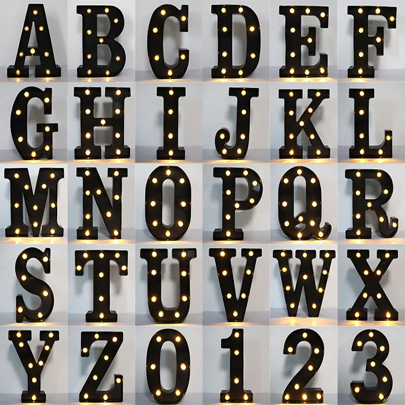 LED Alphabet Light 1