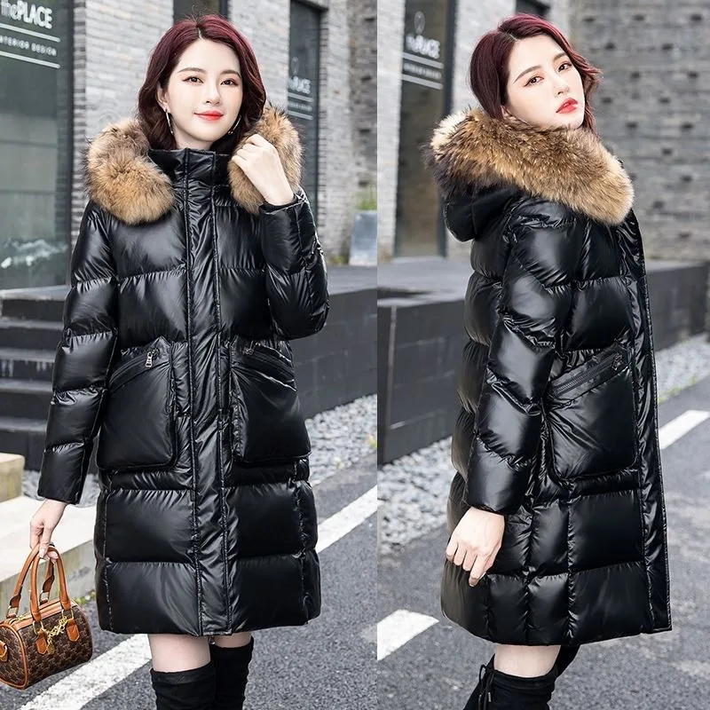 Рисунок 5 - Новинка 2023, женское пуховое пальто из хлопка