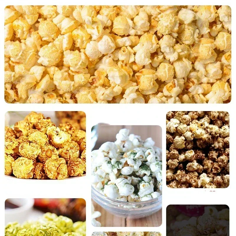 Commercial popcorn machine fully automatic small children's home popcorn machine electric hand-cranked popcorn ball 2