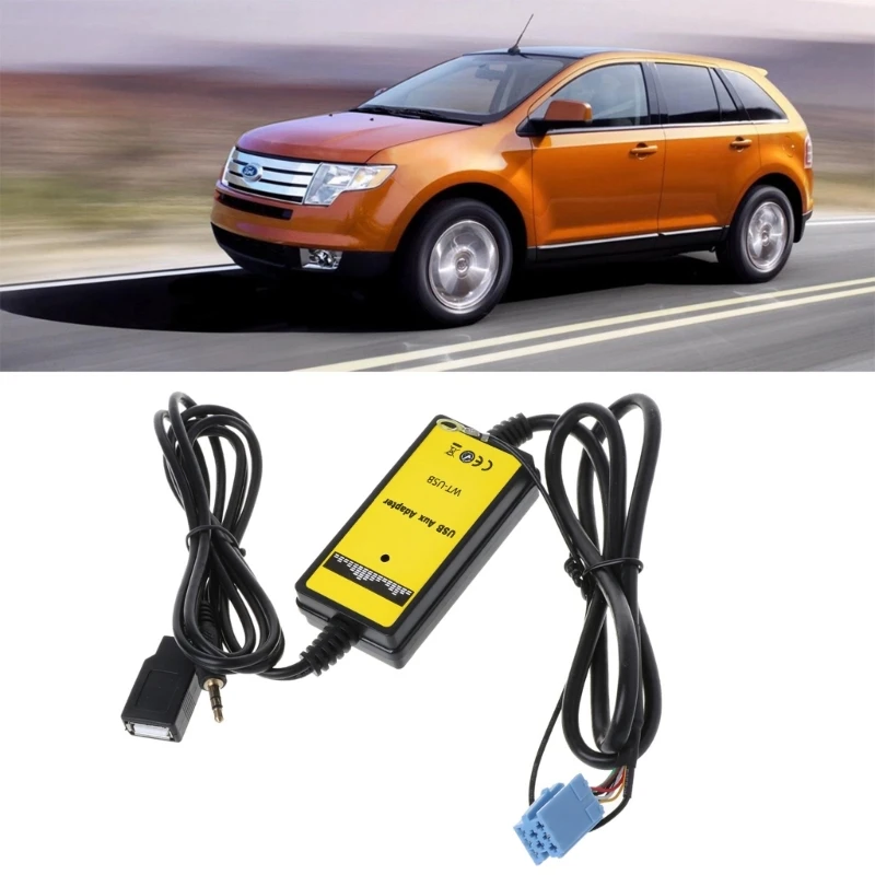 Car Audio MP3 Interface CD Adapter Changer AUX SD USB Data Cable Mini 8P
