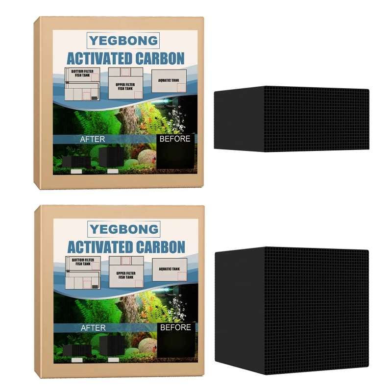 27RE Eco Aquarium Water Purifier Cube Activated Carbon Strong Filtration AliExpress
