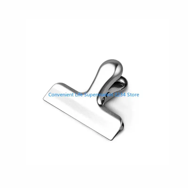 주방 사무실용 금속 힌지 클립 파일 종이 클램프 스테인레스 스틸 클립
