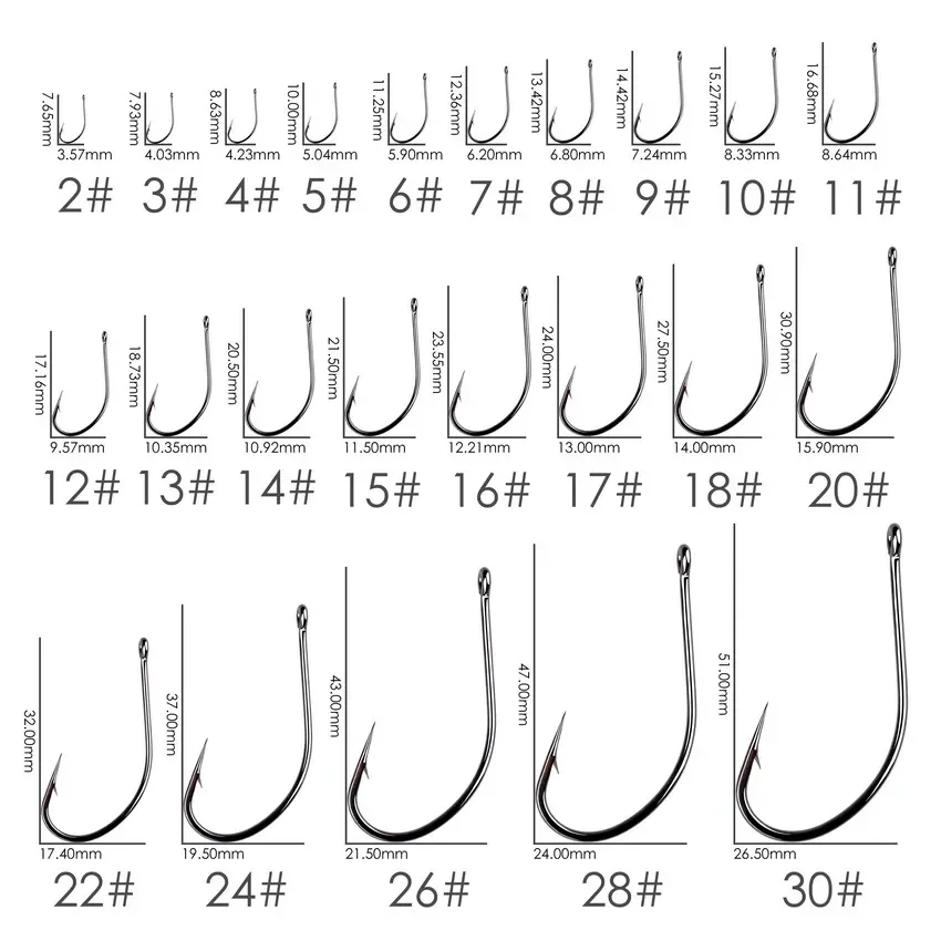 High Carbon Maruseigo Fishing Hooks 2
