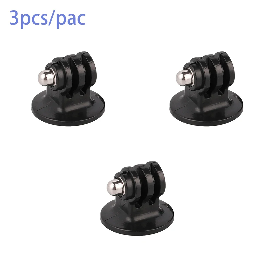 

3pcs/pac Go Pro Acceories Tripod Mount Adapter for Go pro 7 6 5 4 3 3+ 2 1 Yi 4K Sj4000 Sj7 Sj8 pro DJI OSMO Action Camera