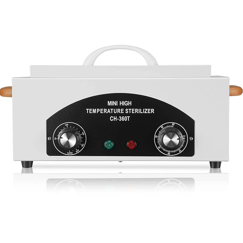 Nail Tool Sterilizer Sterilizer High Temperature Nail Tool Sterilizer Dry Heat Dental Tool Salon Equipment for Metal Tools Handle 1.5L