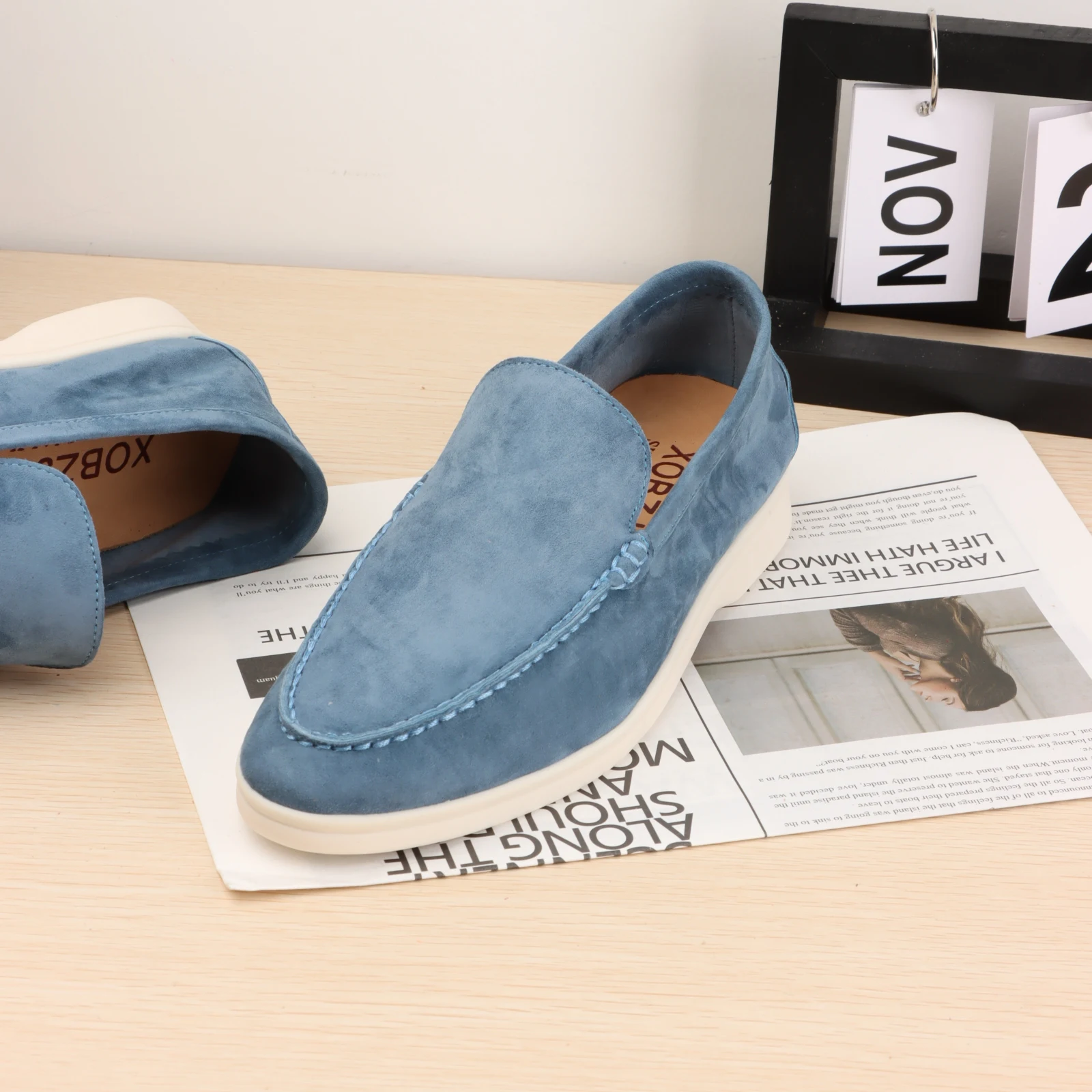 Lefu luxurious Shoes Men Sneakers Clamp Kid Suede None Stitching Rubber Women Leather Casual Shoes Designer Men's Shoes Hot Sale 6