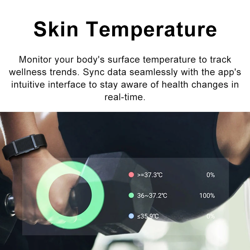 NEW No Screen Men's Wrist Smartwatch Sports Outdoor Fitness Health Monitor 1ATM Waterproof Smart Watches For Woman Andriod 2026