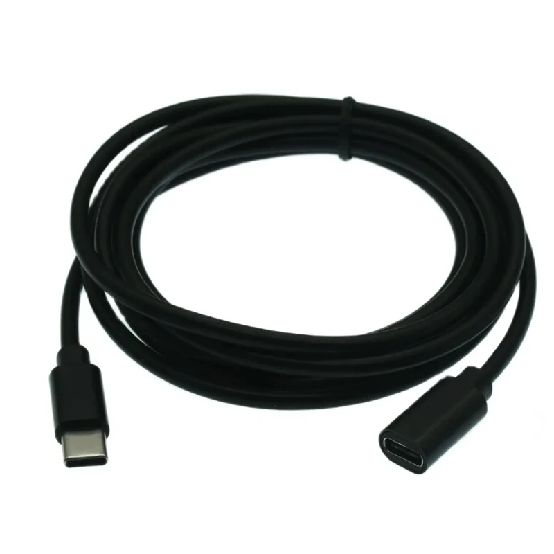 Cavo da Tipo C a Tipo C, 10 Gbps USB 3.1 Maschio a Maschio USB C Cavo di Prolunga, Ricarica Rapida e Sincronizzazione Dati Compatibile per Pro per meter