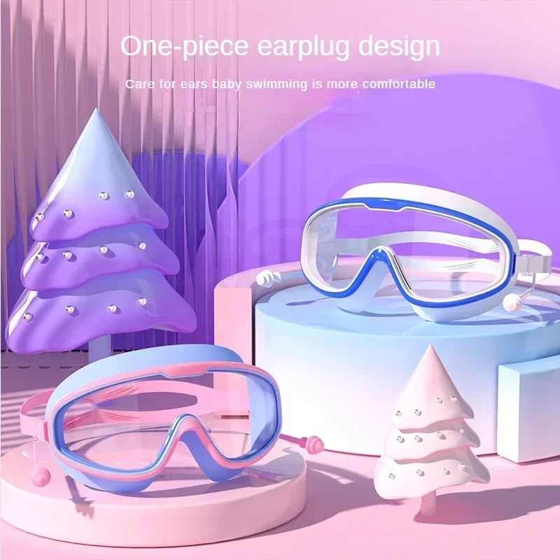 Kids Swimming Goggles Big Glass Len