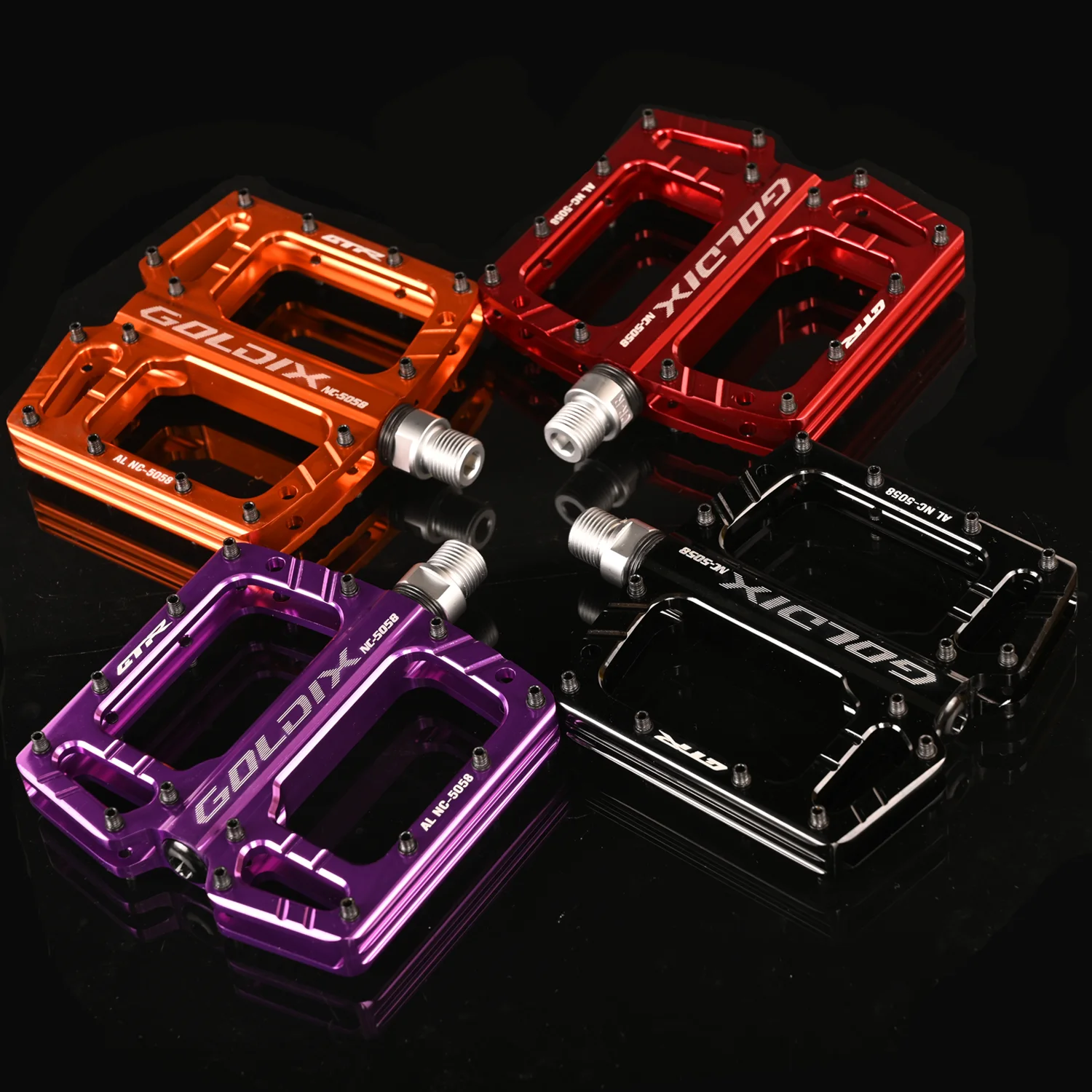 GOLDIX 3-Bearing MTB/Road Pedals 3