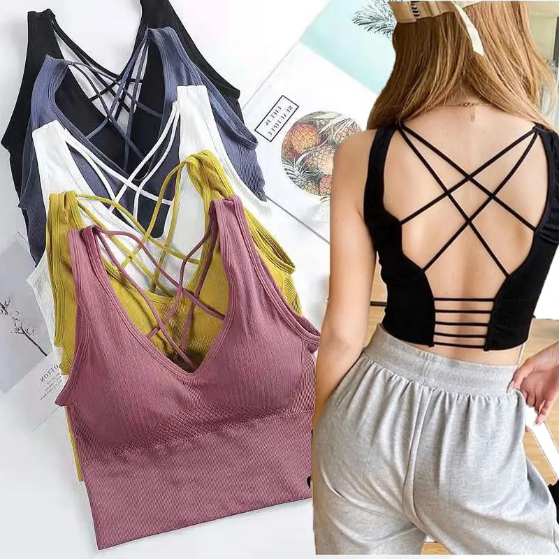 Sports Bra Women Lingerie Womens Bras Sports Underwear Womens Lingerie Crop Tops Gym Top Sports Tank Top Women Undershirt Women Sports Bra