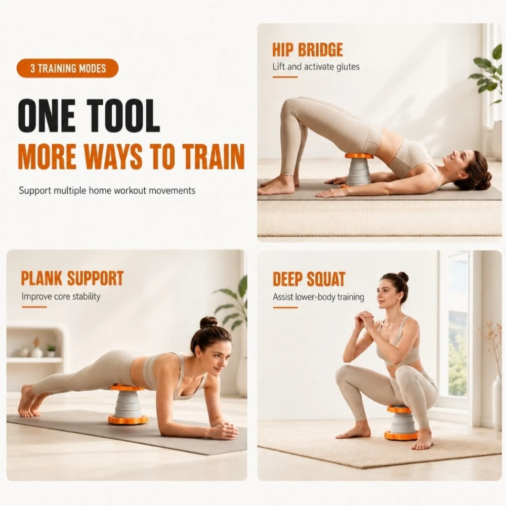 Automatic Rebound Push-Up Bar for Home Fitness and Workout Equipment