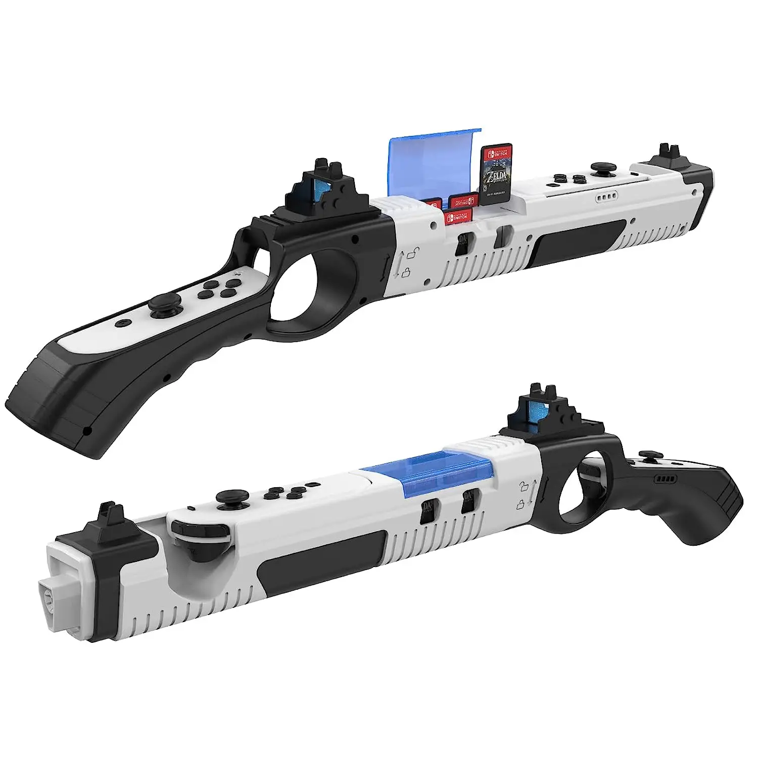 CODOGOY Game Handgrip For NS OLED Joy-con Sense Joystick Shooting Gun Controller Gamepad Joypad Gaming Accessories for Switch