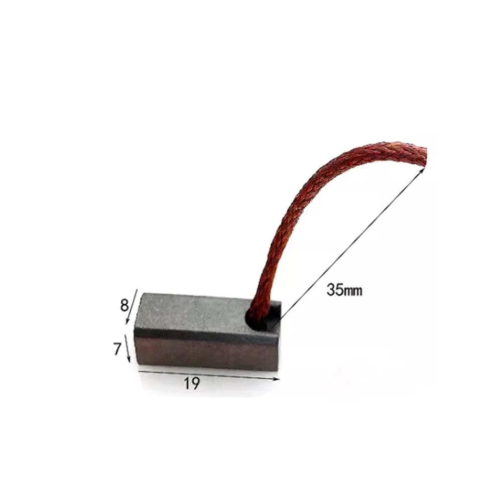 

100pcs 5*7*19mm Copper Electric Generator Carbon Brushes