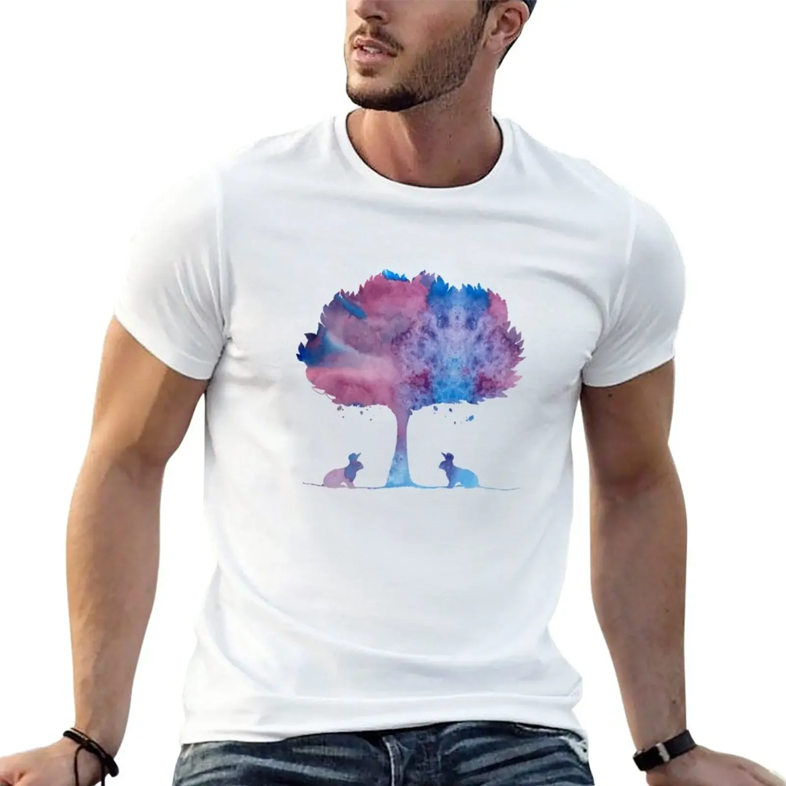 

Rabbits T-Shirt heavyweights cute tops designer t shirt men