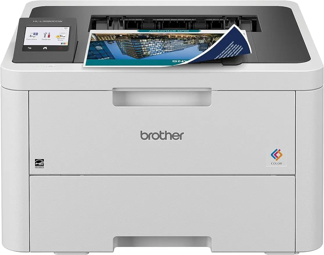 

Brother HL-L3280CDW беспроводной Компактный цифровой цветной принтер с качественным лазерным выходом, дуплексный, мобильная печать &
