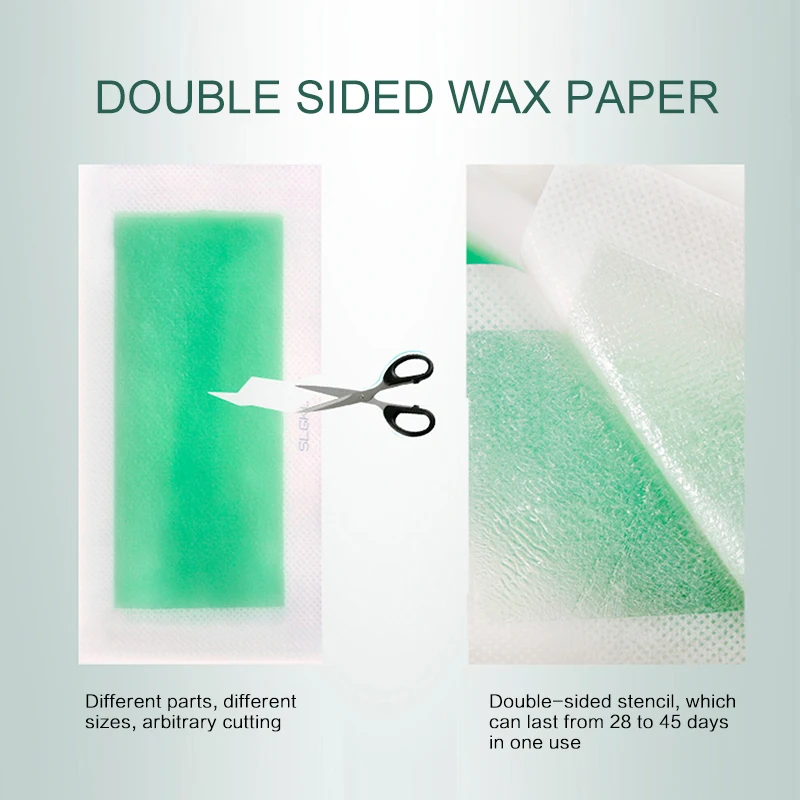 10pcs Hair Removal Wax Strips