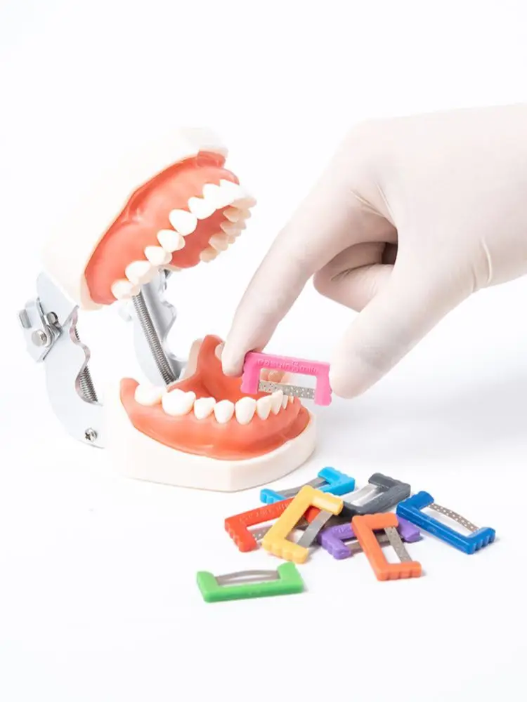 Kit Strisce Dentale IPR Plus Per Riduzione Smalto Interprossimale | Medium 10 Pezzi