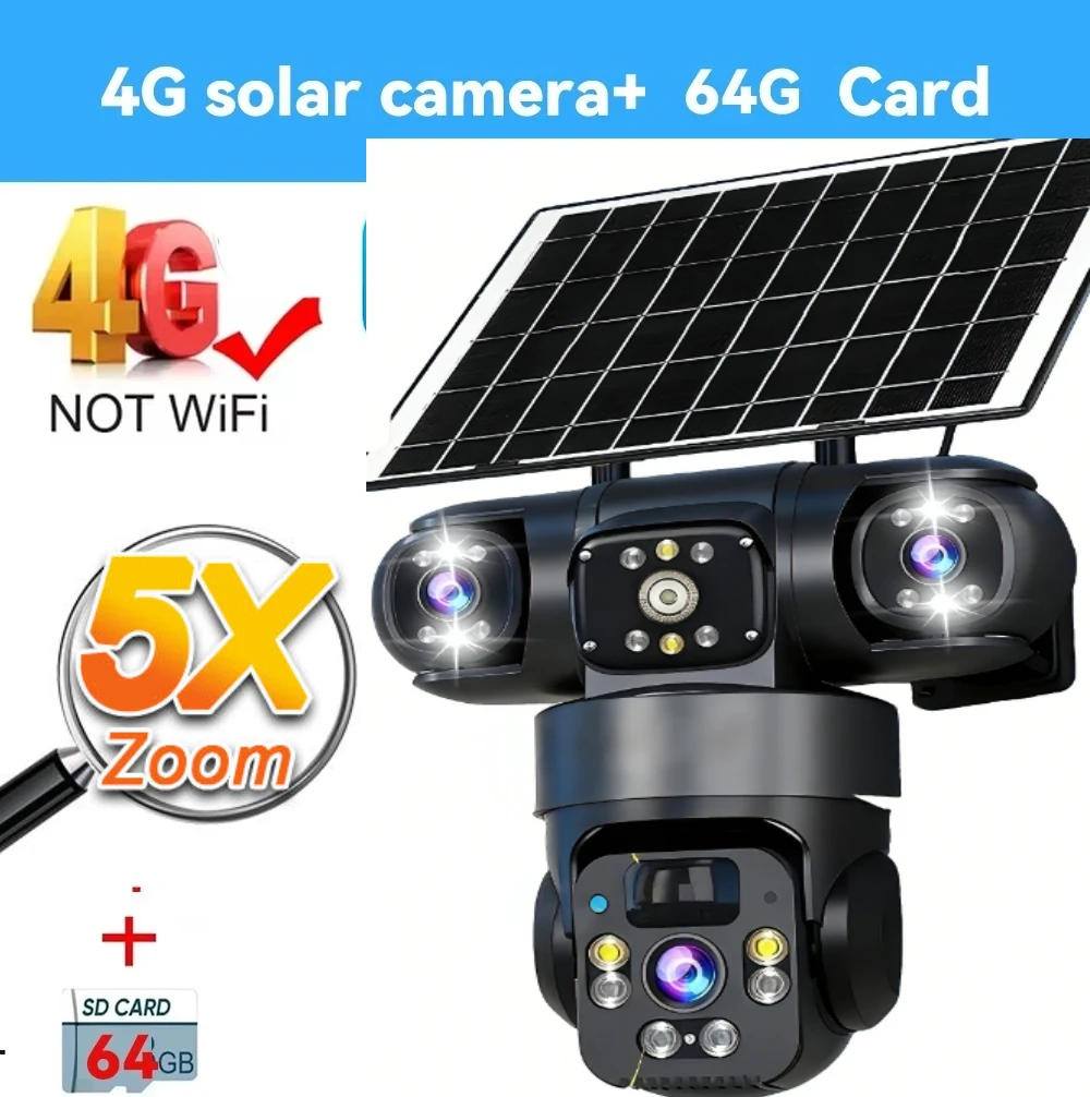 3 Lens 4G Cam 64G