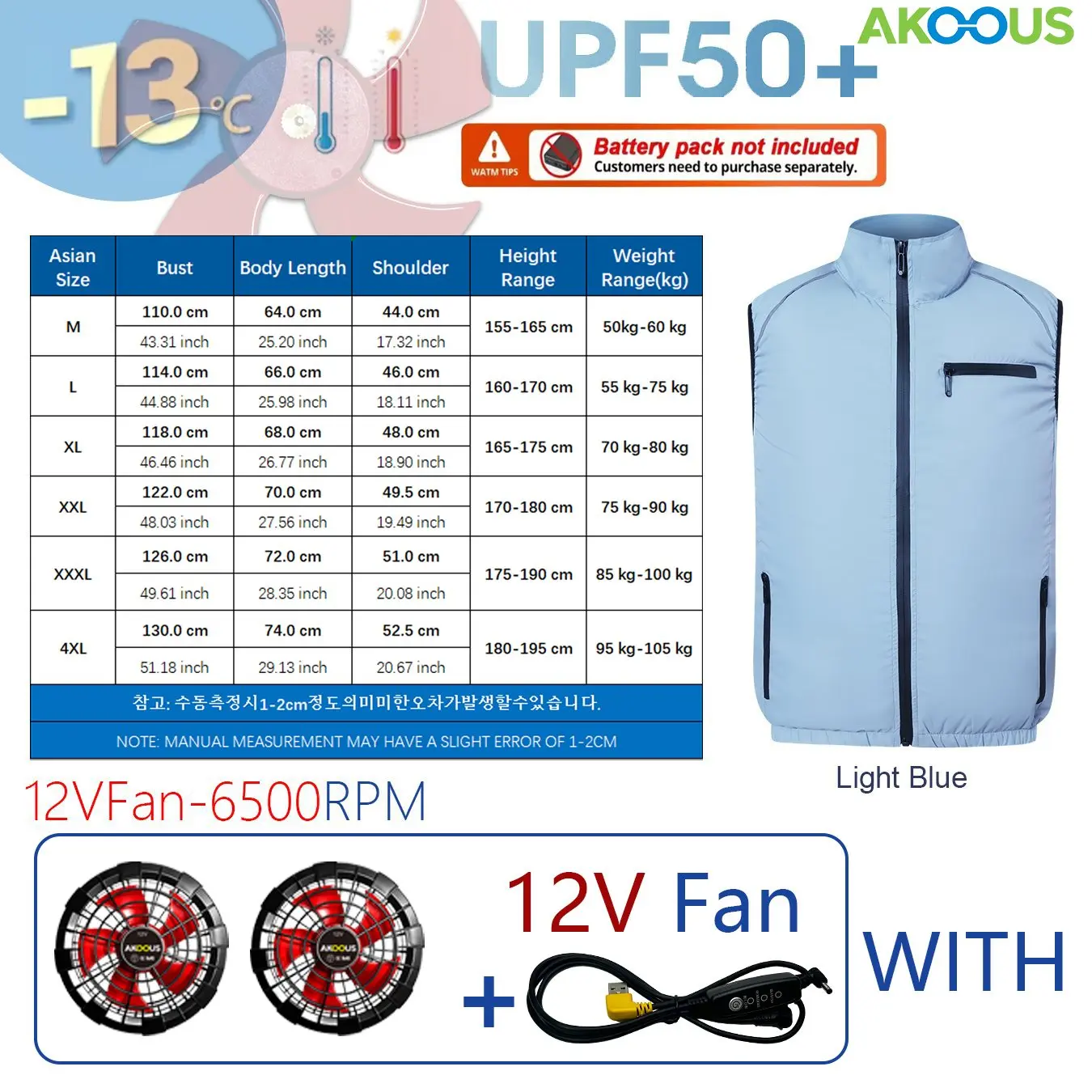  slider image of AKOOUS 12V USB Fan