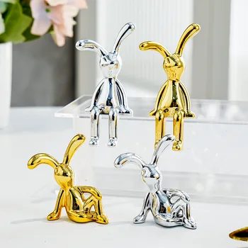 Long Eared Rabbit Statue 1